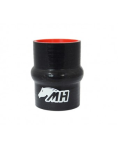 Mangote 2" c/ Hump (SILICONE) Preto - MetalHorse