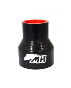 Mangote Redução 3" X 2" (SILICONE) Preto - MetalHorse