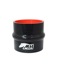 Mangote 4" c/ Hump (SILICONE) Preto - MetalHorse