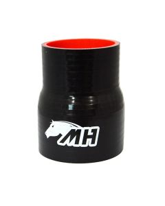 Mangote Redução 3" X 2,5" (SILICONE) Preto - MetalHorse