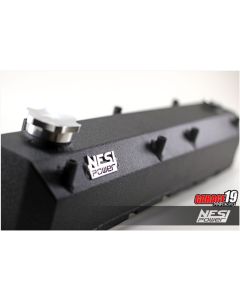 Tampa de Válvulas Opala 6 cil - Preto Texturizado - Nesi Power