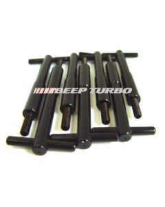 Wing-Nuts Opala motores 4 cil. e 6 cil. Aluminio - PRETO - Beep Turbo